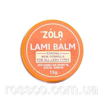 Клей для ламінування ZOLA Lami Balm Orange, 15 г (апельсиновий), фото 1