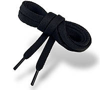 Шнурки обувные плоские цвет черный (6.85) 100-150см 100см