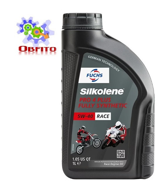 Моторна синтетична эфірна олива "Silkolene PRO 4 Plus 5W-40', 1л
