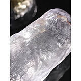 Оригінальна склянка з візерунком Льодовик Glacier, товсті стінки, 400 мл, фото 3