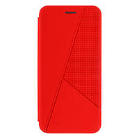 Чехол-книжка кожа Twist для Xiaomi Poco F3 Цвет 7, Red