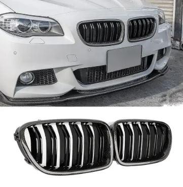 Решітка радіатора BMW (БМВ) 5 series G30 G31 G38 2016 - 2020 року Глянець 2 ребра Ніздрі BMW G30 G31 G38 2016 - 2020, фото 1