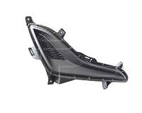 Решітка бампера Hyundai Accent 14-16 права заглушка протитуманки 3244 912