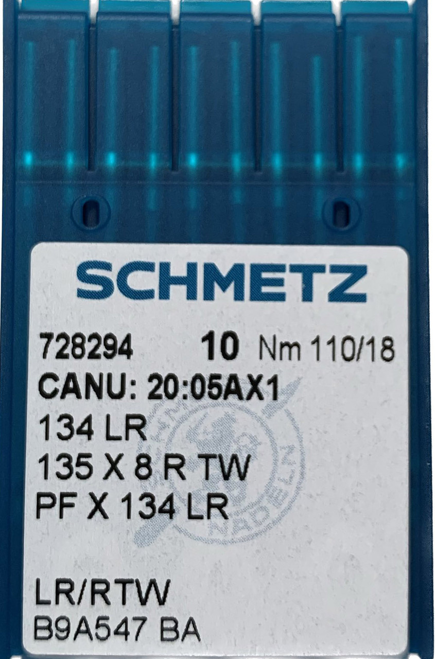 Голки Schmetz для Шкіри 134 LR (DPx5 LR) №110 для промислових швейних машин