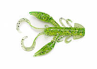 Рак Lucky John Rock Craw 2 Green Flash 10шт (140123-037)