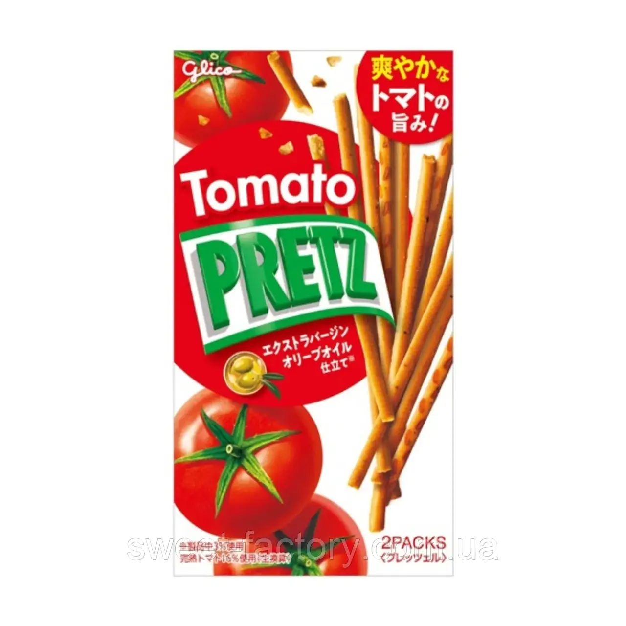Glico Pretz Tomato 2Pack 60g, фото 1