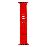 Ремешок для Apple Watch Band Silicone Shine 42/44/45/49 mm Цвет Red