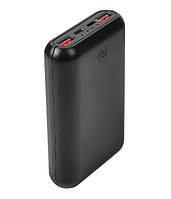 Корпус для Power Bank 4x18650 Чорний, QC 22.5W