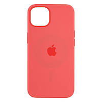 Чехол Original Silicone Case+MagSafe+SplashScreen для iPhone 13 Цвет 6, Pink Pomelo