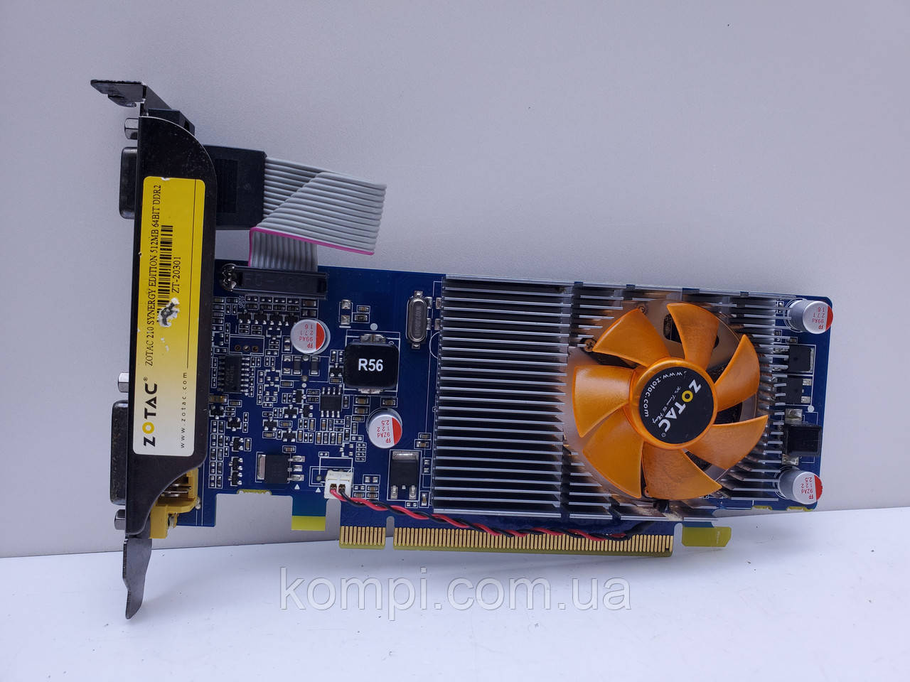 Відеокарта Zotac GeForce G210 512MB (GDDR3,64 Bit,HDMI,PCI-Ex,Б/у)