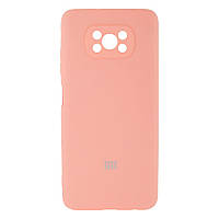 Чехол Full Case with frame для Xiaomi Poco X3 / X3 Pro Цвет 06, Light pink