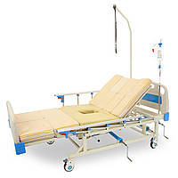 Ліжко з туалетом і функцією бічного перевороту для важкобольних MED1-H03