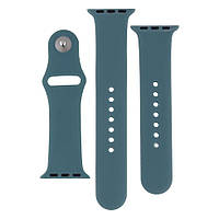 Ремешок для Apple Watch Band Silicone Two-Piece 38/40/41 mm Цвет 55, Pine green