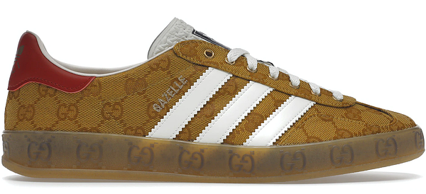 Adidas x Gucci Gazelle Beige Brown BiGun 1885255080
