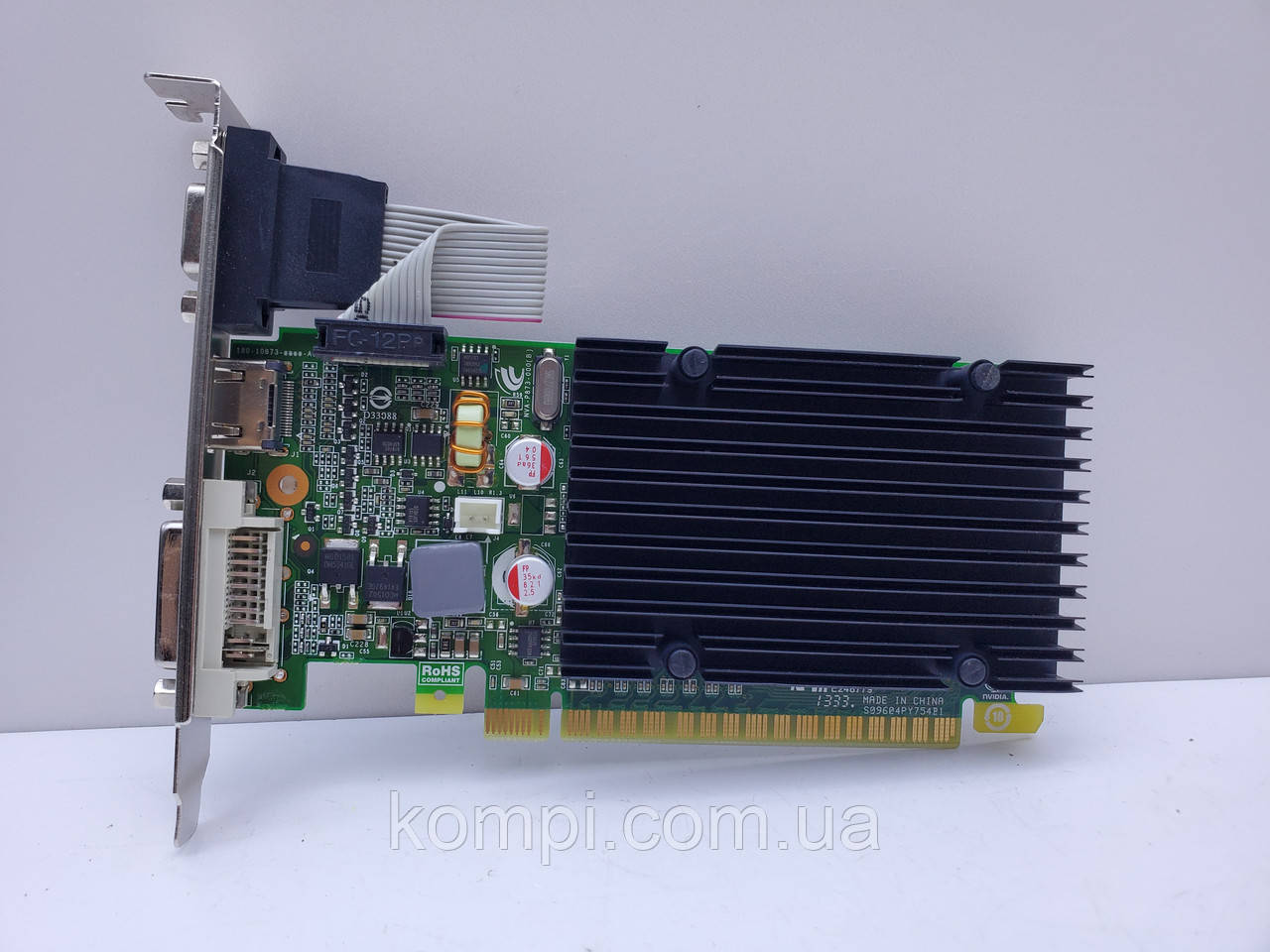 Відеокарта бу EVGA GeForce 210 1GB PCI-e