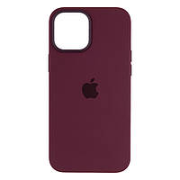 Чехол Original Silicone Case+MagSafe+SplashScreen для iPhone 12 Pro Max Цвет 7, Plum