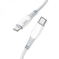 USB Hoco X70 Ferry PD20W Type C to Lightning Цвет Белый