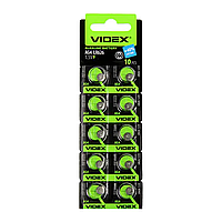 Батарейка таблетка Videx для часов LR626 / AG4 литиевая