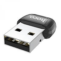 USB Блютуз Hoco UA18 adapter BT5.0 Цвет Черный от магазина Buy All