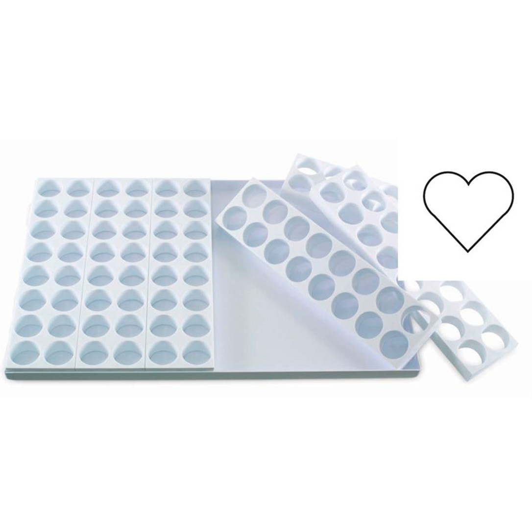 Форма для десертів HEART 96 шт Martellato MIGNON C007