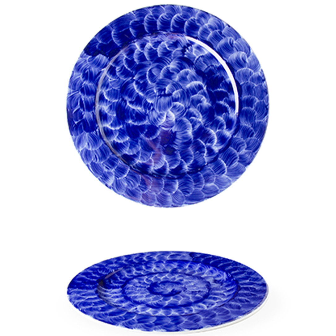 Тарілка 24 см Indigo Plait G. Benedikt MIR2124-X8856