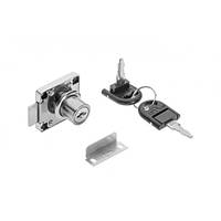 Меблевий замок GTV 138 квадратний зі складним ключем (713675)