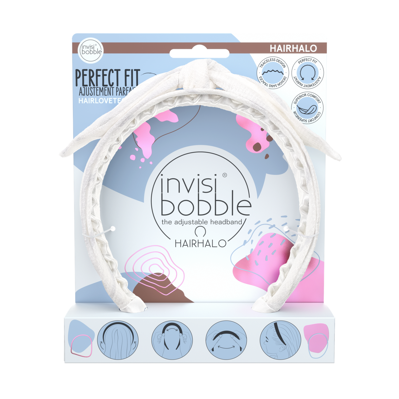 Ободок для волосся Invisibobble HAIRHALO Midsommar Love