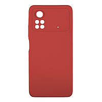 Чехол Full Case No Logo with frame для Xiaomi POCO X4 Pro 5G Цвет 14, Red