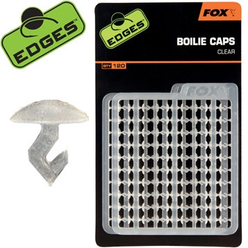 Стопора для бойлів Fox Edges Boilie Caps Clear (120pc)