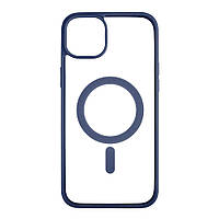 Чехол Color+MagSafe для iPhone 14 Plus Цвет 08, Dark Blue