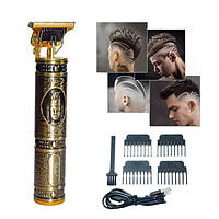 Машинка для стрижки волос профессиональная триммер для бороды окантовочная машинка Shuke JH-856 3W SK-8017