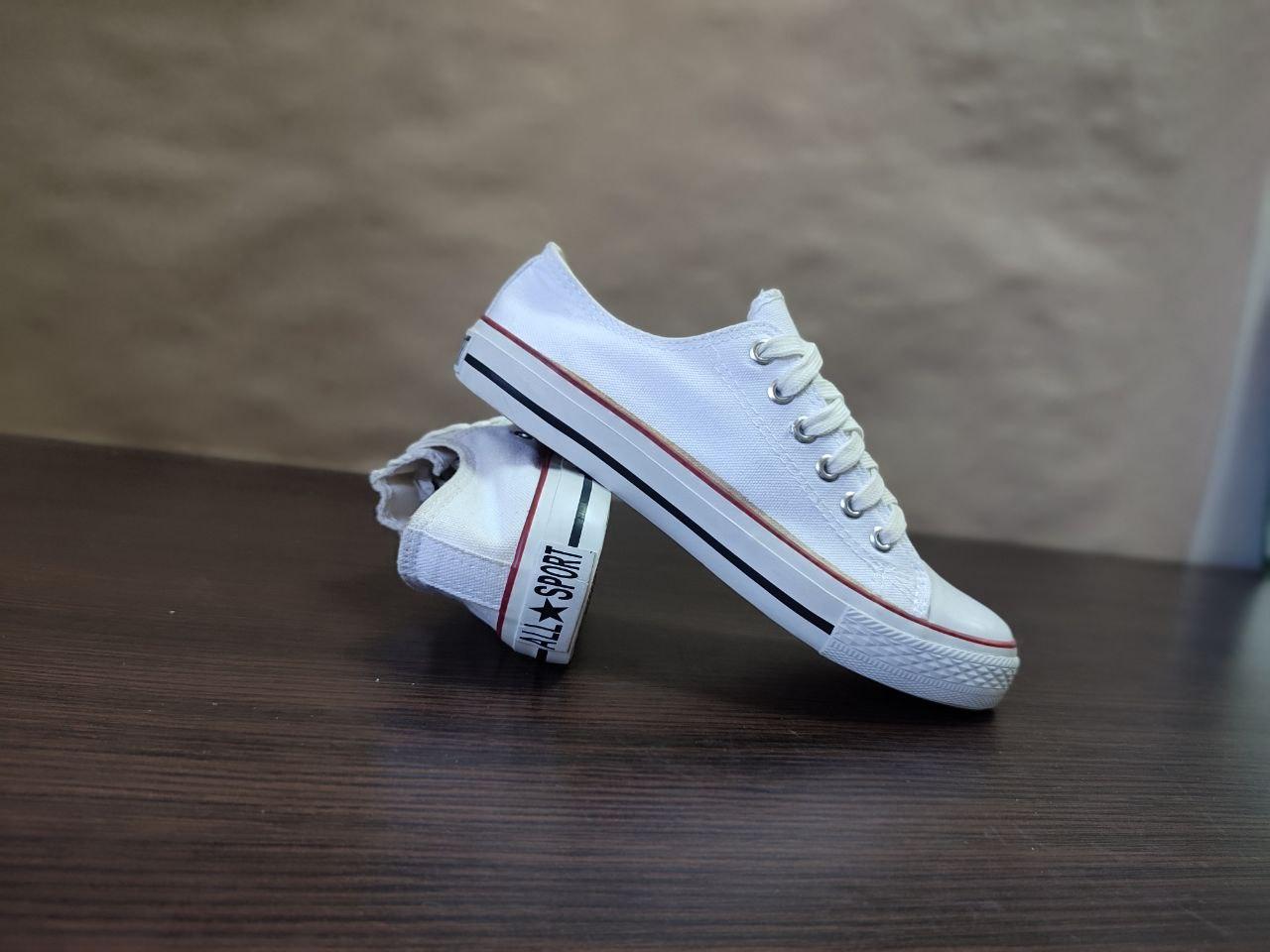 ЗНИЖКА! 39р (23.5см) Конверси ALL SPORT LQD All White унісекс