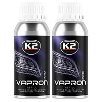 2шт. K2 Vapron Refill 600 мл для регенерації ламп, фар