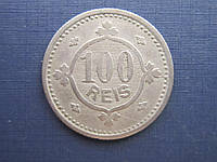 Монета 100 рейс реалов Португалия 1900
