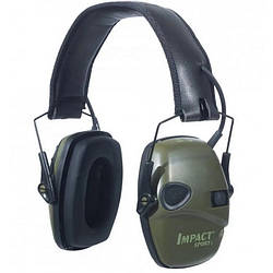 Тактичні навушники для стрільби HZM Impact Sport хакі