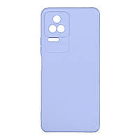 Чехол Full Case TPU+Silicone Touch No Logo для Xiaomi POCO F4 4G/5G Цвет 39, Elegant Purple