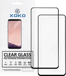 Захисне скло XOKO Full Cover Ultra-Thin 0.25мм Poco C40 Black (2 штуки у комплекті)