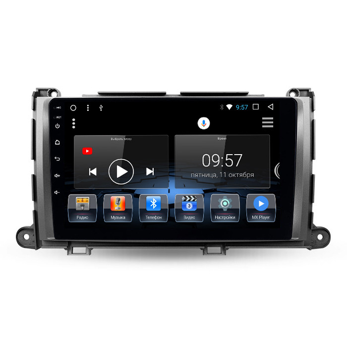 Штатна магнітола для Toyota Sienna 2009-2014 на Android, фото 1