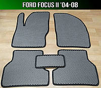 ЕВА коврики Ford Focus 2 '04-08. EVA ковры Форд Фокус 2