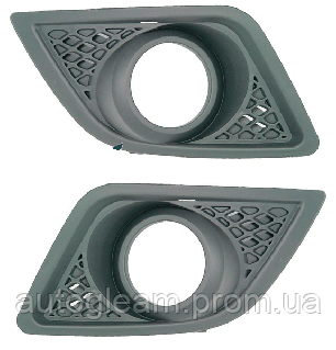 Решітка в бампер FORD Fiesta 2006-2008 права