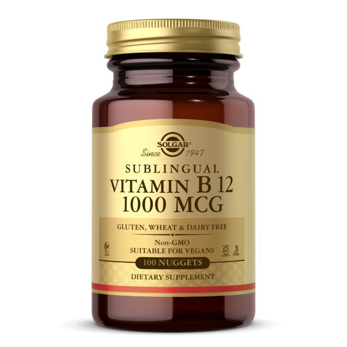 Sublingual Vitamin B 12 1000 mcg (100 nuggets) Киев