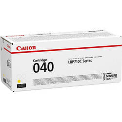 Картридж Canon 040 Yellow(5.4K) (0454C001)