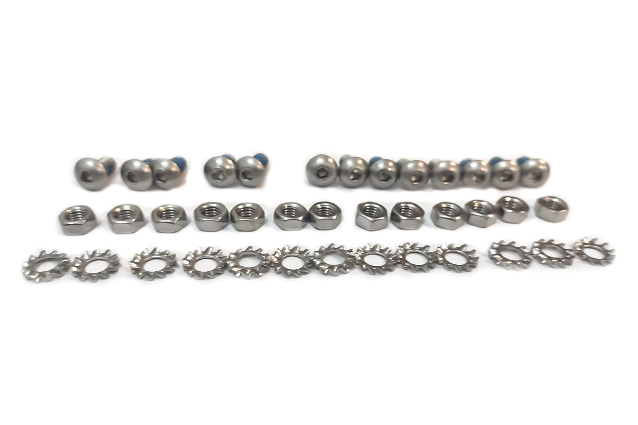 Комплект кріплень для фланців Whirlpool з прямим приводом  (нержавіюча сталь), фото 1