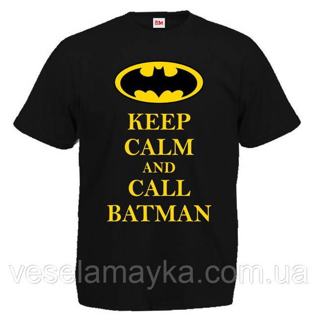 Футболка "Keep Calm and Call Batman", фото 1
