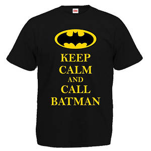 Футболка "Keep Calm and Call Batman"