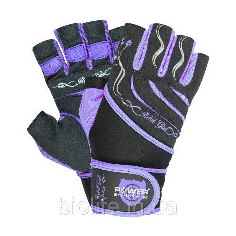 Gloves Rebel Girl PS-2720 Purple (XS size) в Україні