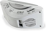 Soundmaster UR122WE Радіокерований годинник цифровий сірий / білий, фото 3