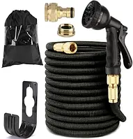 Садовий шланг гнучкий Nela-Styl 45 м з'єднувачі пістолет