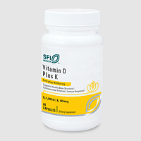 Klaire Vitamin D Plus K / Витамин Д3 5000 МЕ + К2 60 капсул