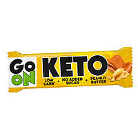 Кето-батончик GoOn Nutrition KETO Bar 50г арахисовое масло